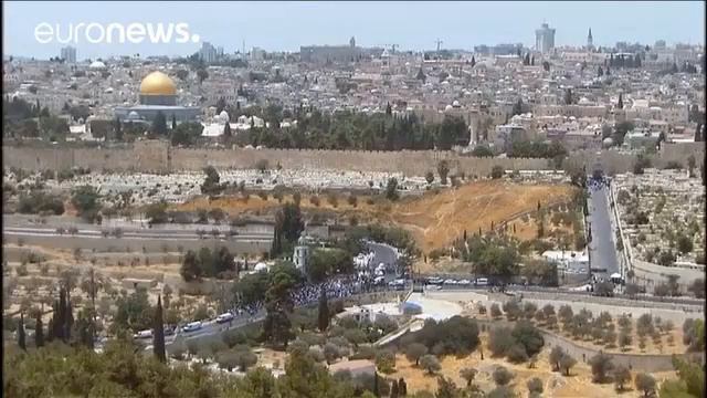 Чеченцы против беспорядков в йерусалиме, Чеченцы обеспокоины с ситуацией вокруг Йерусалима в Мечети смотреть онлайн