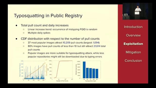 USENIX Security '22 - Exploring the Unchartered Space of Container Registry Typosquatting смотреть онлайн