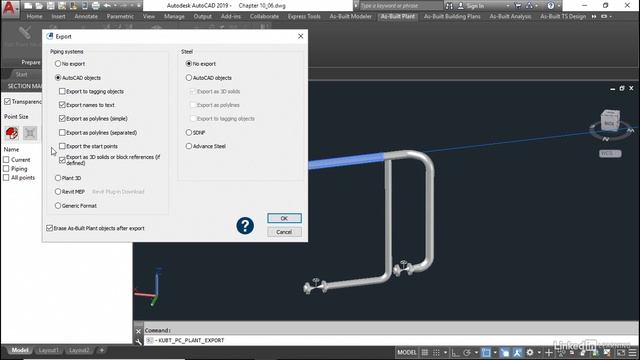 10. обучалка.Faro.As-Built.for.AutoCad Piping Processes ExportAcad