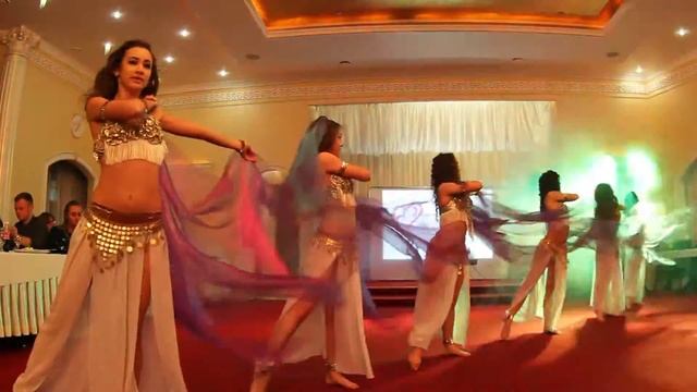 Шоу-балет Колибрис. Восток.www.шоу-балет.com.ua. Харьков. Танец с шалью смотреть онлайн