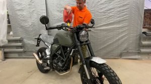 Распаковка FUEGO Scrambler 250