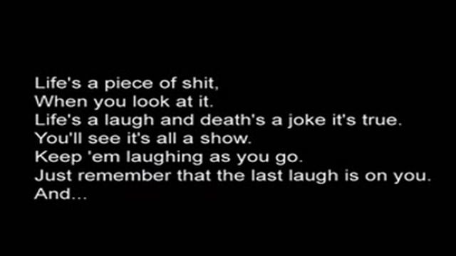 Always look on the bright side of life Monty Python смотреть онлайн