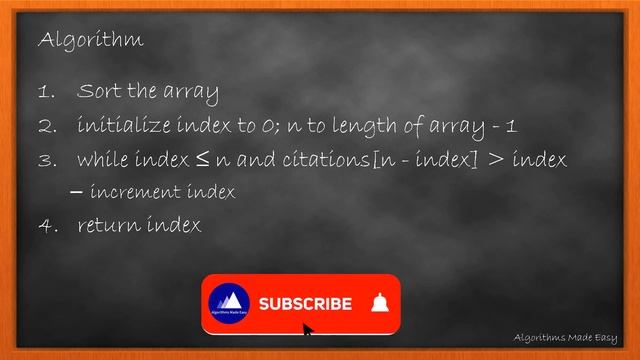 H-Index | Day 11 Sorting & Count Sort | [ August LeetCoding Challenge ] [ Leetcode #274 ] [ 2020 ] смотреть онлайн