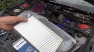 LADA GRANTA FL Замена фильтра салона и жабо ветрового стекла