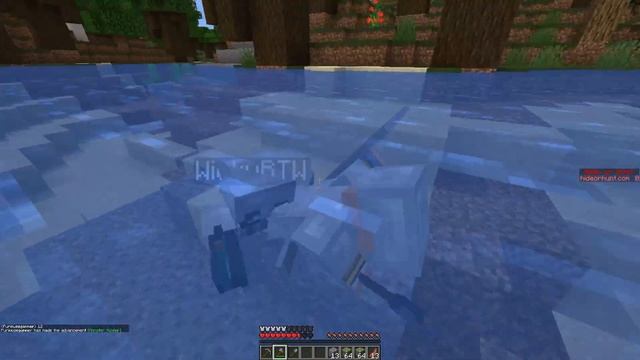 finding a SECRET UNDERWATER Minecraft Base! (Hide Or Hunt) смотреть онлайн