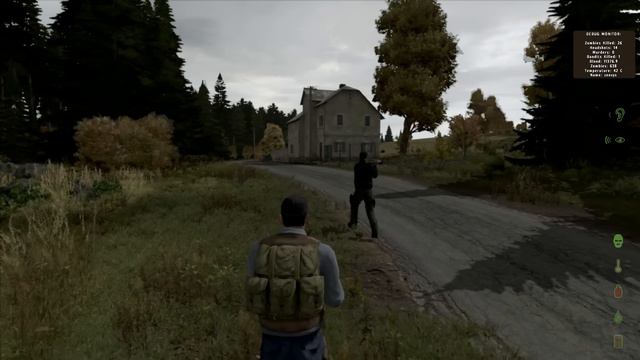DayZ - Failed attempt to kill a zombie with M136 смотреть онлайн