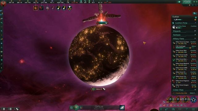 Exterminatus! Colossus destroyed the last planet of the Fallen Empire! - Stellaris смотреть онлайн