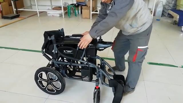 Как складывать Инвалидная коляска Электроколяска Кресло для инвалида Кресло коляска смотреть онлайн