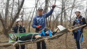 Мастер класс транспортировка пострадавшего