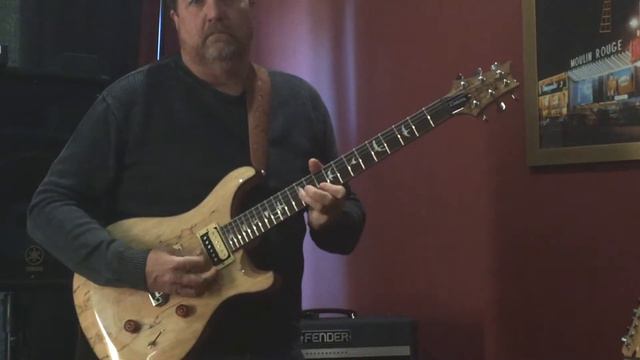 Funky Rock Style Jam Session | PRS Custom 24 SE | Fender Bassbreaker 15 смотреть онлайн