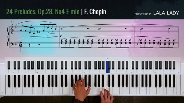24 Preludes, Op.28, №4 Emin | F. Chopin | Piano Tutorial🎹 смотреть онлайн