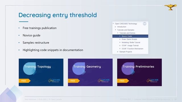 Open CASCADE Technology presentation at FOSDEM 2022 смотреть онлайн