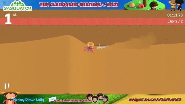 Sneaky Sasquatch - Motocross Dirt Bike 50cc Race | How do I race смотреть онлайн