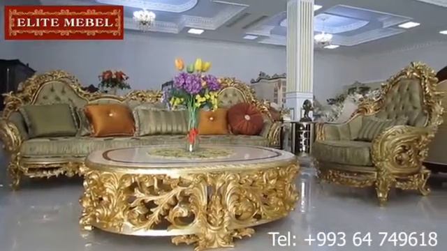Classika furniture Turkmenistan ELITE MEBEL/Изделия из дерева ручная работа,производится в Турции смотреть онлайн