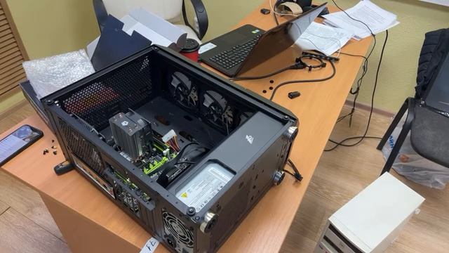Сборка ПК на E5-2630v2+RX смотреть онлайн