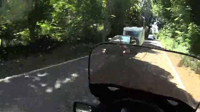 Riding in the Ardenne region in Belgium Honda ST 1.100 смотреть онлайн