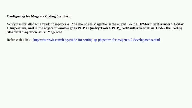 Indentation Style (Code style) Magento 2 смотреть онлайн