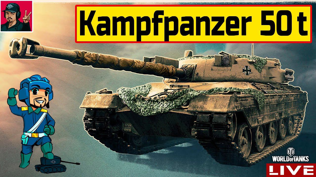 Kampfpanzer 50t - ОН СТОИТ КАЖДОГО БОНА ● World Of Tanks