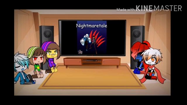 Undertale react to Sans AU Themes // English Subtitles // смотреть онлайн