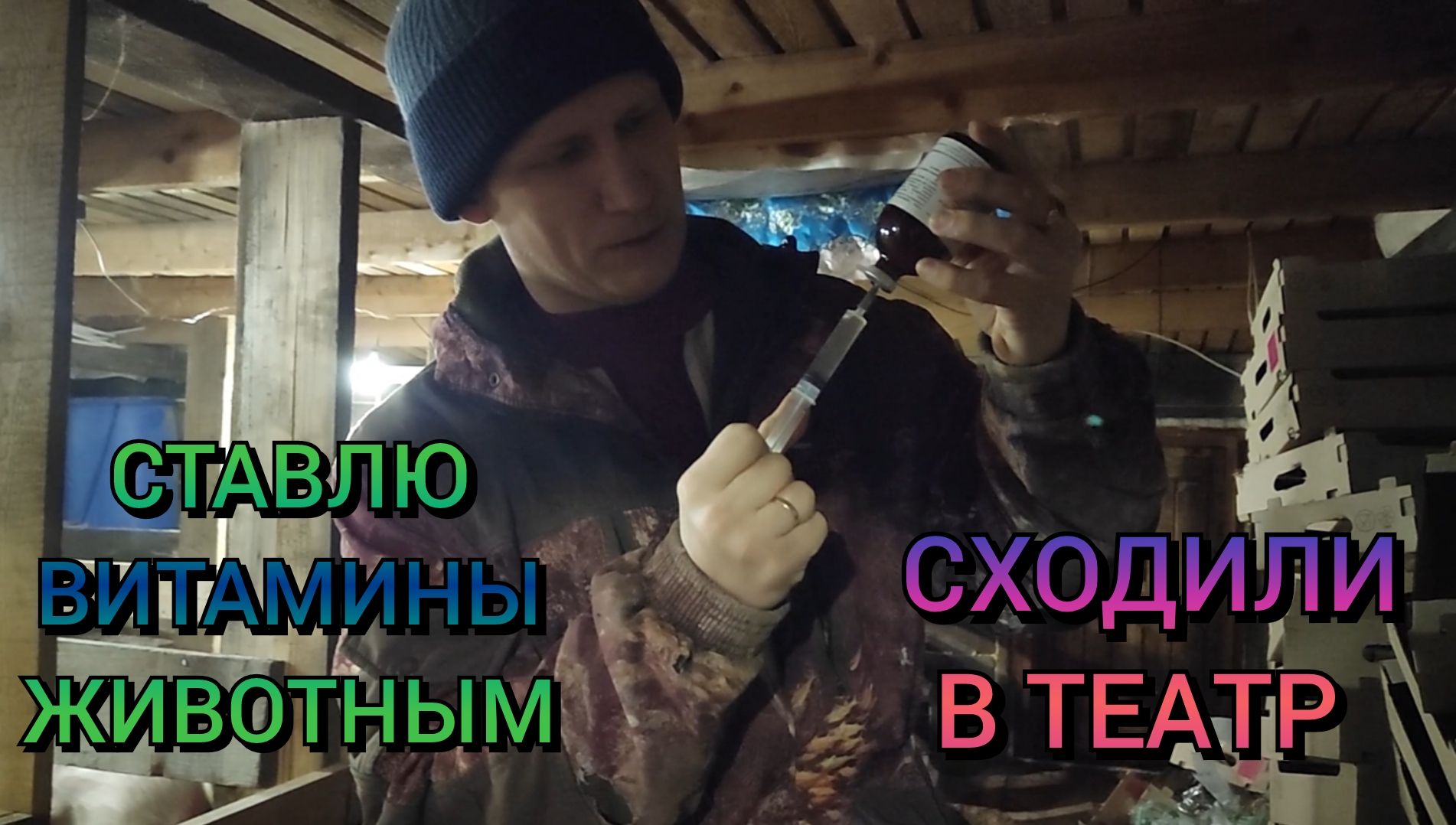Витамины для животных . Поездка в театр!!! смотреть онлайн