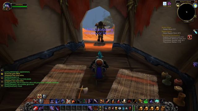 WoW Classic Hardcore, prot war lvl 20 DM WC смотреть онлайн
