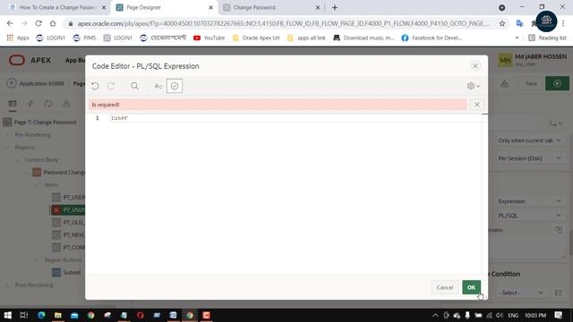 How To Create a Change Password Page In Oracle Apex? User Authentication, Part-3. смотреть онлайн