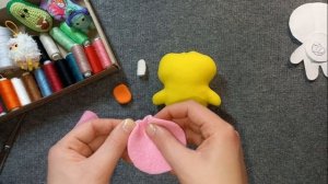 Уточка lalafanfan мастер класс как пошить с выкройкой