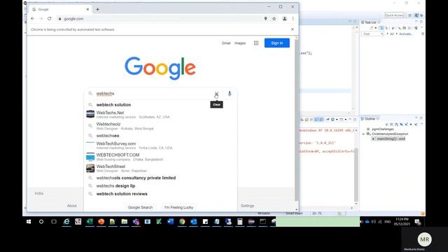 how to resolve element click intercepted exception in selenium смотреть онлайн
