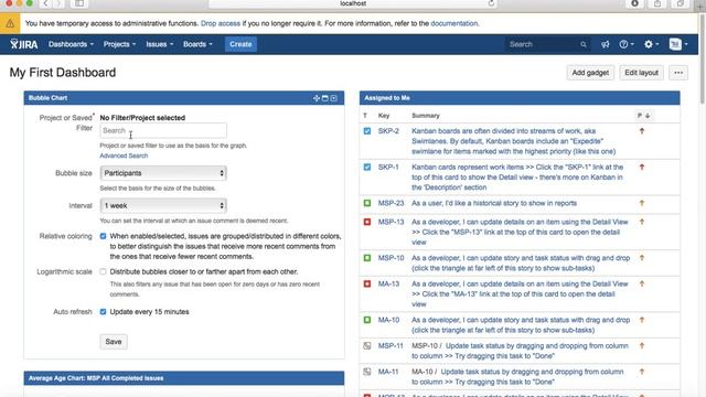 JIRA Tutorial #8 - JIRA Gadgets Tutorial | Adding Gadgets In JIRA
