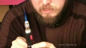 Работа газовым паяльником