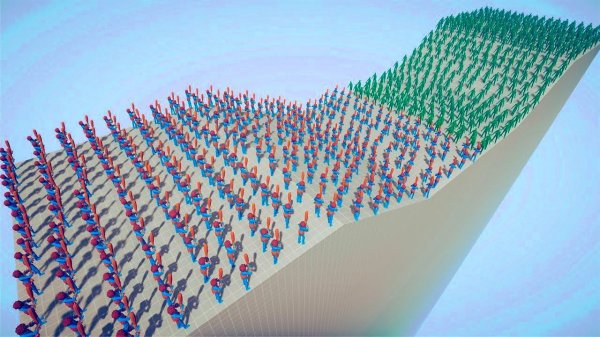 100x ZOMBIES vs 100x UNITS - Totally Accurate Battle Simulator