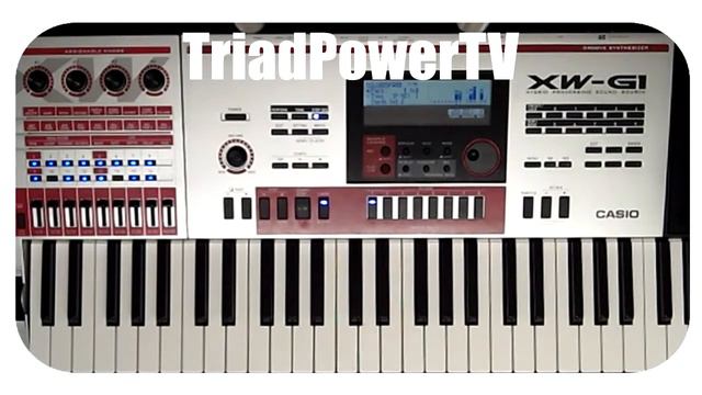 Casio XW-G1 - Deep House Experiment (Instrumental/backing track) смотреть онлайн
