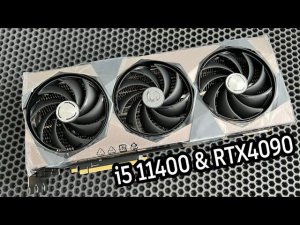 Мощная видеокарта MSI RTX4090 и процессор i5 11400