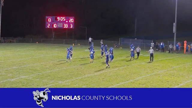Nicholas County Football vs Frankfort Panthers Homecoming Game смотреть онлайн