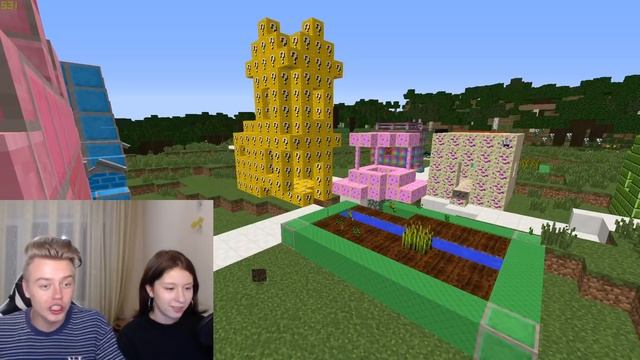 СЛЕЖУ ЗА ДЕВУШКА И РЕБЕНОК ЧЕРЕЗ КАМЕРУ В МАЙНКРАФТ НУБИК ИГРАЕТ В MINECRAFT 100% ТРОЛЛИНГ ЛОВУШКА