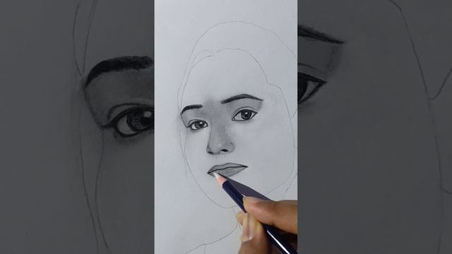 realistic portrait drawing / realistic shading / The Sketch Cafe смотреть онлайн