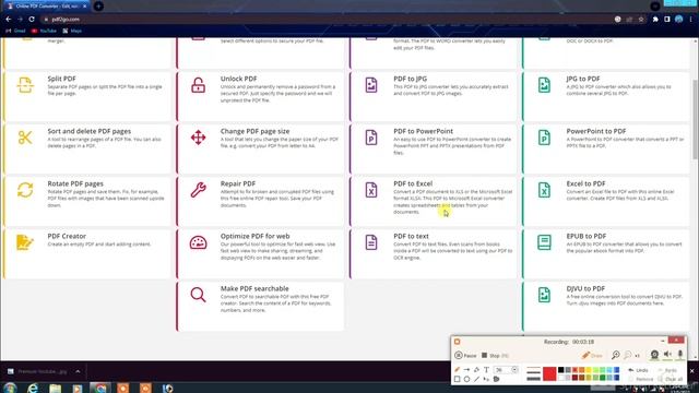 How to convert PDF to Excel // PDF ko Excel me kaise convert kare смотреть онлайн
