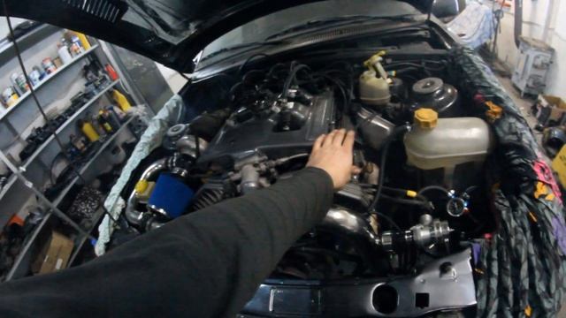 Ford Sierra 2,9 24v6 BOA Cosworth HX40 turbo sound смотреть онлайн