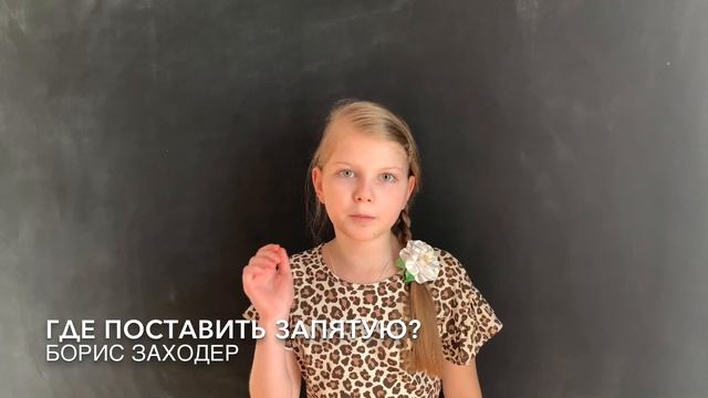 Литературная минутка Где поставить запятую Б. Заходер читает Анна Абызова 3 класс смотреть онлайн