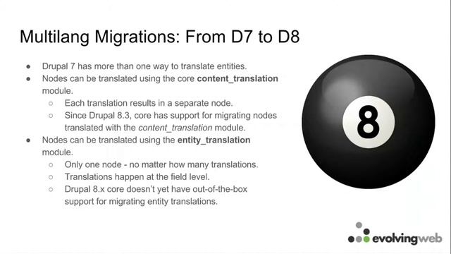 Migrating Multilingual Content to Drupal 8 смотреть онлайн