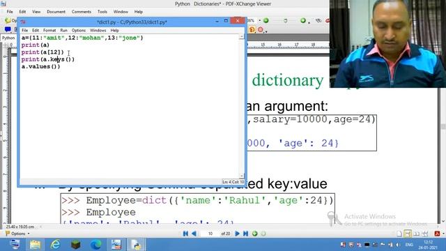 Dictionary in Python Key Value Pair Create,Traversal , Dictionary Functions with Practical Demo. смотреть онлайн