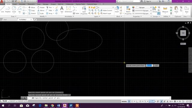 AUTOCAD vs MICROSTATION: CIRCLE, CURVE LINES & COPY OPTION смотреть онлайн
