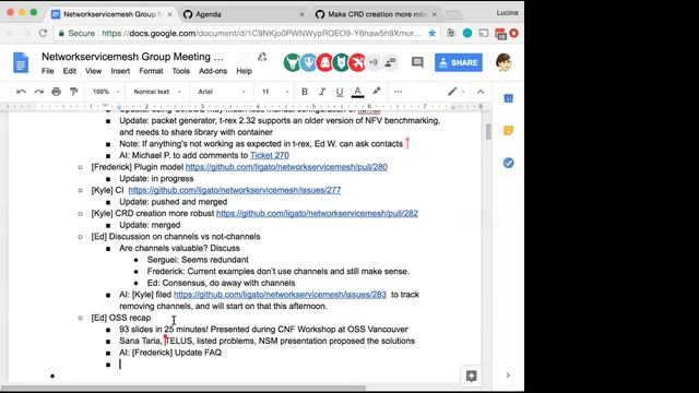 Network Service Mesh WG Meeting - 2018-09-07 смотреть онлайн