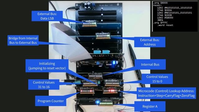16-bit Processor Build, Ep. #6 - First Code Running! (mostly) смотреть онлайн