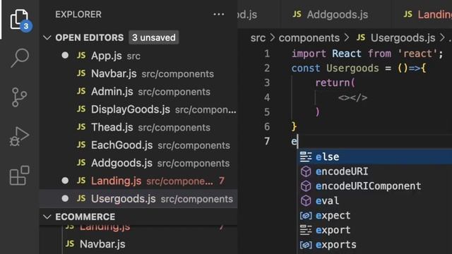 Start of React E-commerce site смотреть онлайн