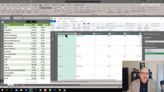 EM150 Excel Webquery, Inserire Uno O Più Fogli Dal Web Verso Excel Metodo Con Power Query  EASY!