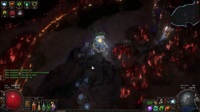 Path Of Exile 3.11 Poison Flicker vs A8 Sirus смотреть онлайн
