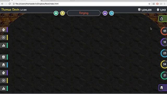 Player SKILL TIMER and BUFFS with HTML, CSS, and SVG! смотреть онлайн