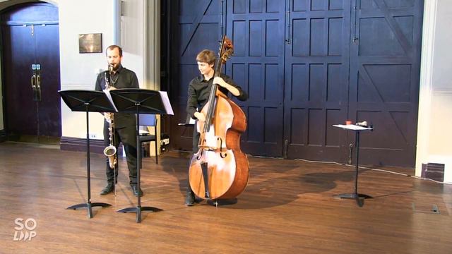 Benny's gig - Gould (bass clarinet and doublebass) смотреть онлайн