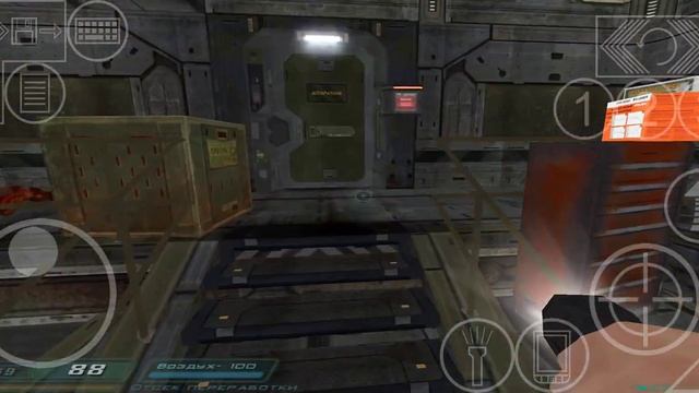 Doom 3 walkthrough #2 on mobile смотреть онлайн